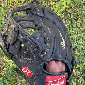 Rawlings Renegade First Base Glove RFBMB 12.5" Baseball Left Hand Throw Black LH